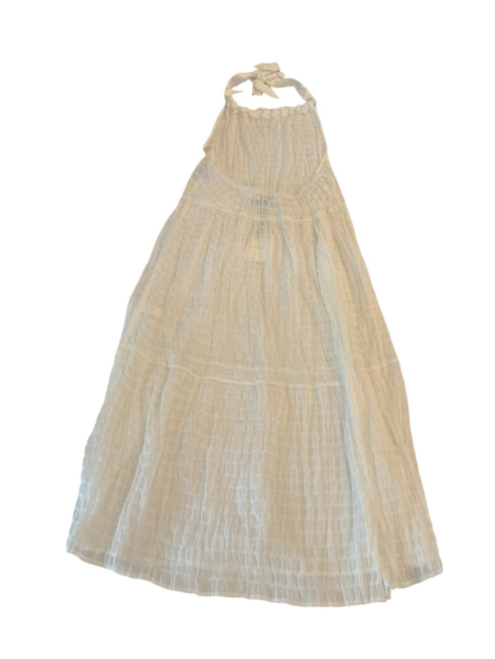 SOLID & STRIPED The Kai Maxi Dress Coverup, Optic White - Picture 5 of 9